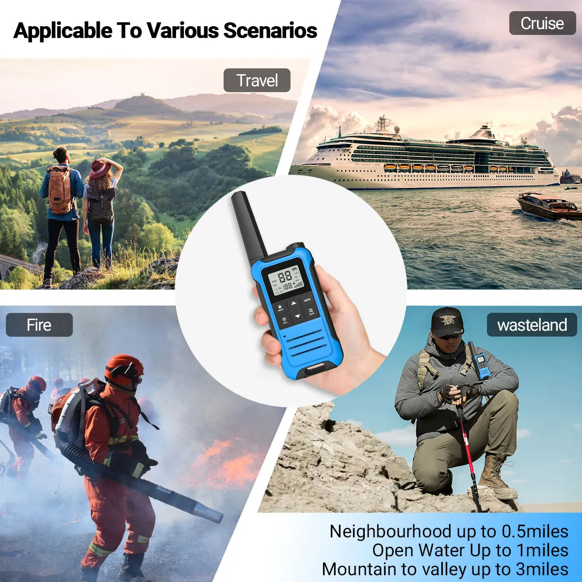 2PCS Baofeng F22 Walkie Talkie Portable Mini Communication Radio Profesional PMR446 /FRS Talkie Walkies Transceiver Radio