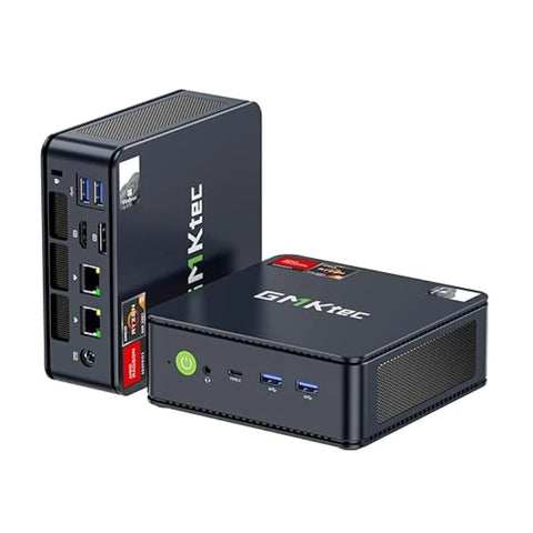 GMKtec M6 Mini PC AMD R5 6600H 6-core 12-thread Computer 16GB DDR5 512GB PCIe 3.0 SSD WiFi 6 BT5.2 Mini PC Desktop Computer