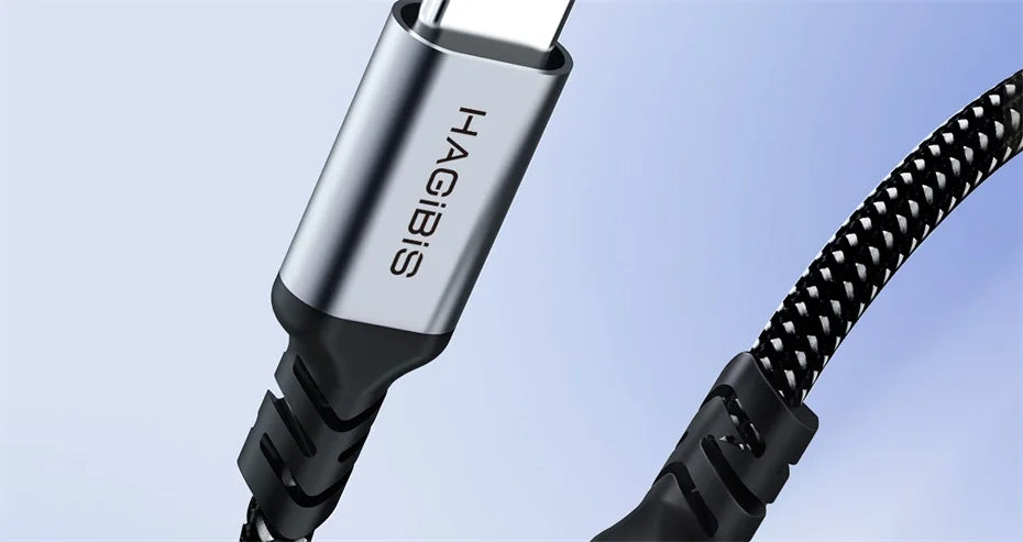 Hagibis 240W USB Type C Cable PD 3.1 Fast Charging Type C to Type C line for MacBook Pro Air PS4/5 iPhone 16 Switch iPad Samsung