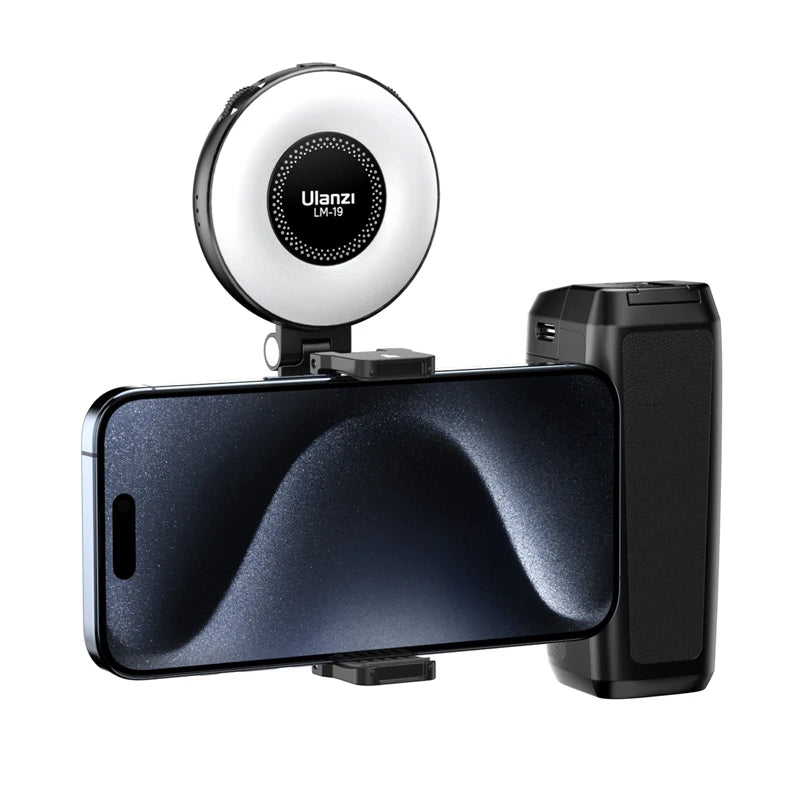Ulanzi MA35 MagSafe Smartphone Camera Shutter Grip Bluetooth Selfie Handle As Camera Photo Stabilizer Vertical Horizontal Shoot
