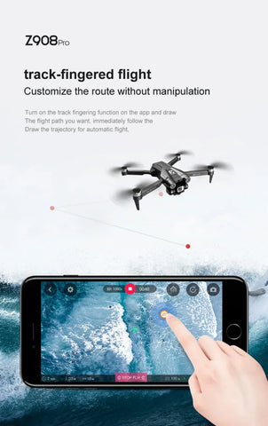 Xiaomi Mijia Z908 Pro /MAX 8K Drone ESC Professional 4K Dron Optical Flow Localization 3sided Obstacle Avoidance Quadcopter Toys