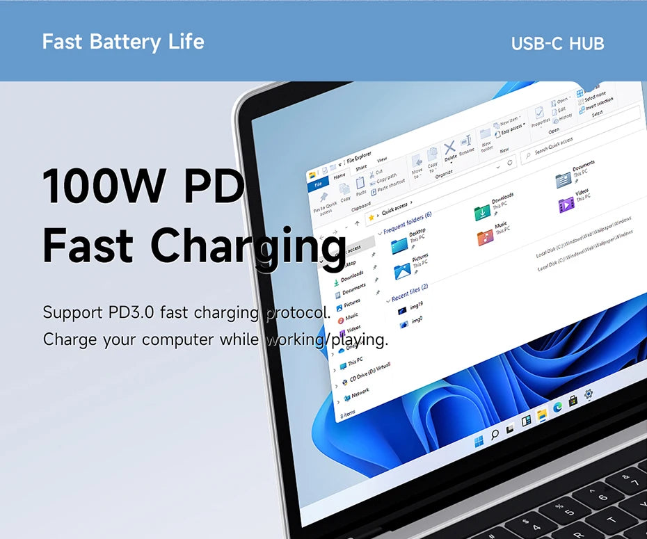 Hagibis USB C Docking Station Type C to 8K DP HDMI-Compatible Triple Display M.2 SSD PD3.0 RJ45 15 in 1 USB C HUB for PC Laptops