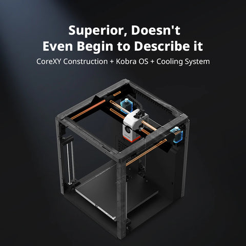Anycubic Kobra S1 Combo Multi-Color 3D Printer High Precision Core XY Stable Structure Ultra-Quiet Max Speed 600mm/s 3D Printer