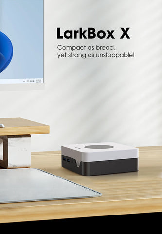 CHUWI LarkBox X Mini PC 12GB RAM 512GB SSD Intel N100 Game PC UHD Graphics for 12th Gen Intel Processors WiFi 6 Desktop Computer