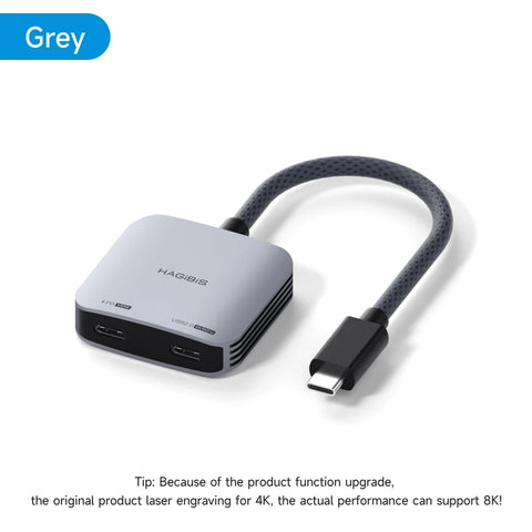 Hagibis AR Glasses Adapter USB C to Glasses and Charging Converter USB-C Hub Charge and Play For Switch Rokid/Xreal/Thunderbird