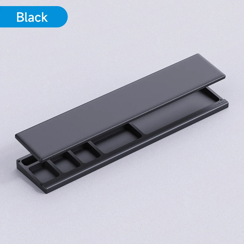 Hagibis Keyboard Wrist Rest Pad Ergonomic Soft Memory Foam Support Desktop Storage Box Easy Typing Pain Relief for Office Home