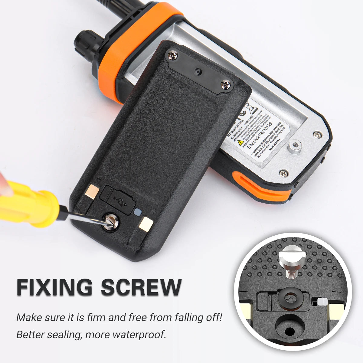 Baofeng UV-21 Pro V2 Wireless Copy Frequency Mutli Band Powerful Waterproof Long Range UV-5R Long Range Type-C Two Way Ham Radio