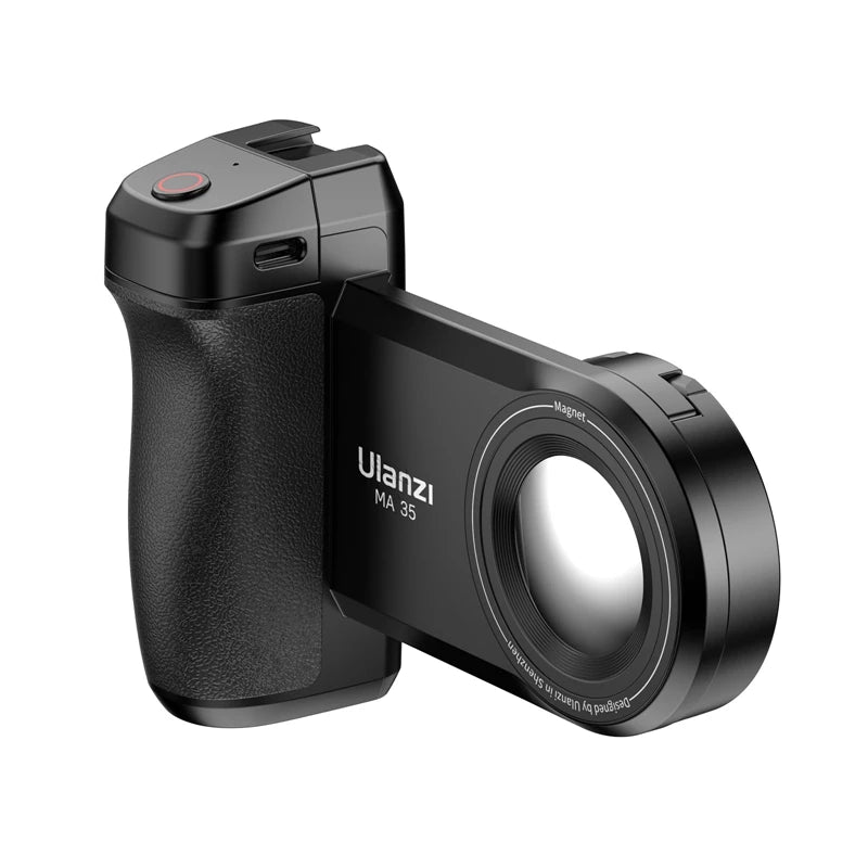 Ulanzi MA35 MagSafe Smartphone Camera Shutter Grip Bluetooth Selfie Handle As Camera Photo Stabilizer Vertical Horizontal Shoot