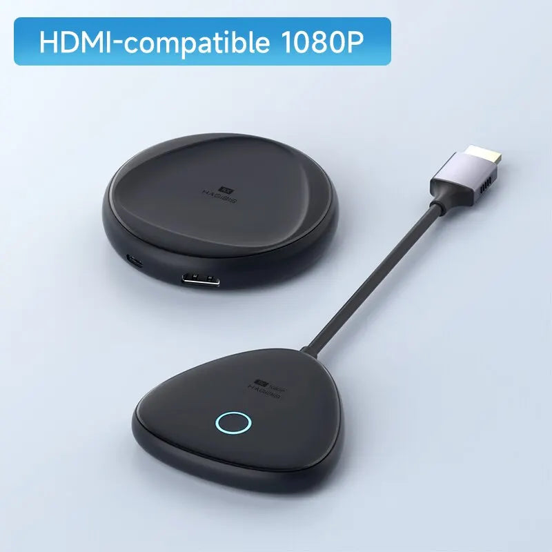 Hagibis 4K HDMI Wireless Transmitter and Receiver Kit HDMI Extender to Monitor Projector HDTV for PC Camera Xbox Live