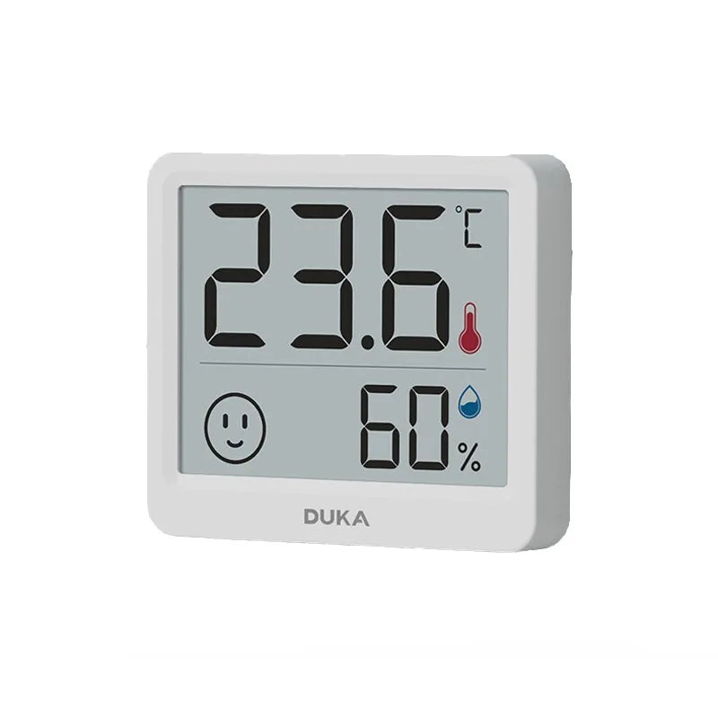 DUKA Atuman 2.5 Inch LCD Electronic Digital Temperature Sensor Humidity Meter Indoor Thermometer Hygrometer Weather Station