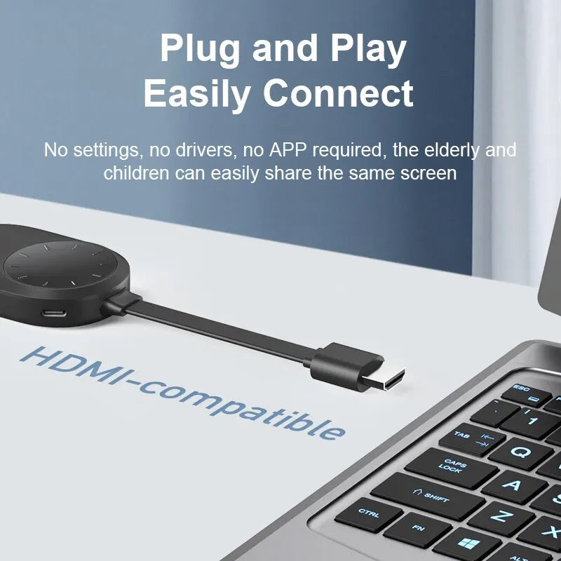Hagibis Wireless HDMI Transmitter and Receiver HDMI Extender Kits Wireless Display Dongle for TV Camera Streaming PS5