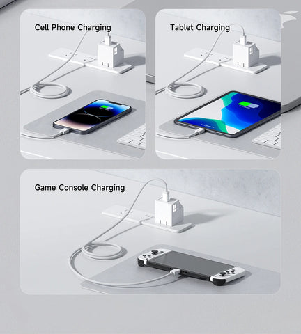 Hagibis 35W GaN USB C Charger Creative Fast Charger 20W QC 3.0 PD 3.0 For iPhone 16 15 14  Pro Max iPad Pro Macbook Air Samsung