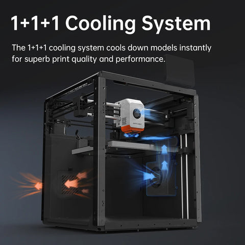 Anycubic Kobra S1 Combo Multi-Color 3D Printer High Precision Core XY Stable Structure Ultra-Quiet Max Speed 600mm/s 3D Printer