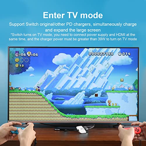 Switch Dock for Nintendo Switch OLED, Hagibis Portable TV Dock Chargin –  InTechLegent
