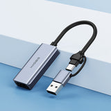 Tarjeta de captura de vídeo Hagibis compatible con HDMI a USB 3.0 tipo c