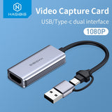 Hagibis HDMI-kompatibel für USB 3.0 Typ-C-Videoaufnahmekarte