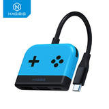 Hagibis Switch Dock para Nintendo Switch Portable TV Dock Cargador de estación de carga 4K Adaptador de TV compatible con HDMI USB 3.0