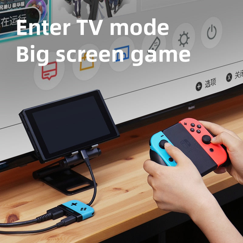 Hagibis Switch Dock pour Nintendo Switch Portable TV Dock de chargement de  recharge de la station d'accueil 4K Adaptateur télévisé compatible HDMI USB  3.0 – InTechLegent