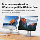 Hagibis USB C Clamp Hub Type-c for 2021 iMac with USB C USB 3.0 Micro/SD Card Reader 4K HD Docking Station iMac Accessories