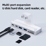 Hagibis USB Cクランプハブタイプタイプ2021 USB CUSB 3.0 Micro/SDカードリーダー4K HDドッキングステーションiMacアクセサリ