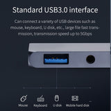 Hagibis USB C Hub Type-C à Adaptateur compatible HDMI 3,5 mm PD PD CONVERTEUR USB 3.0 PORT POUR IPAD PROD MACBOOK