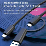Hagibis USB C Hub avec enclos de disque dur 2.5 SATA à USB 3.0 Type C