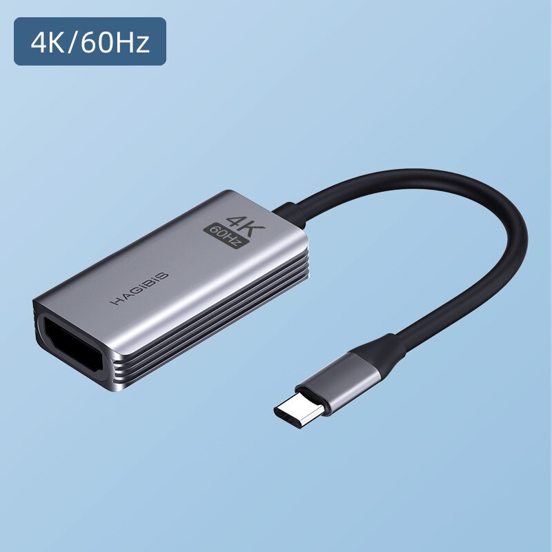 Hagibis Type-C Video Capture Card HDMI-compatible to USB C 1080P HD Game  Record for PS4/5 Switch Live Streaming Broadcast Camera - 4K 60Hz / <=0.5m