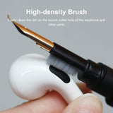 Cleaner Kit for Airpods Pro 1 2 earbuds Cleaning Pen brush Bluetooth Earphones Case Cleaning Tools for Huawei Samsung MI Black