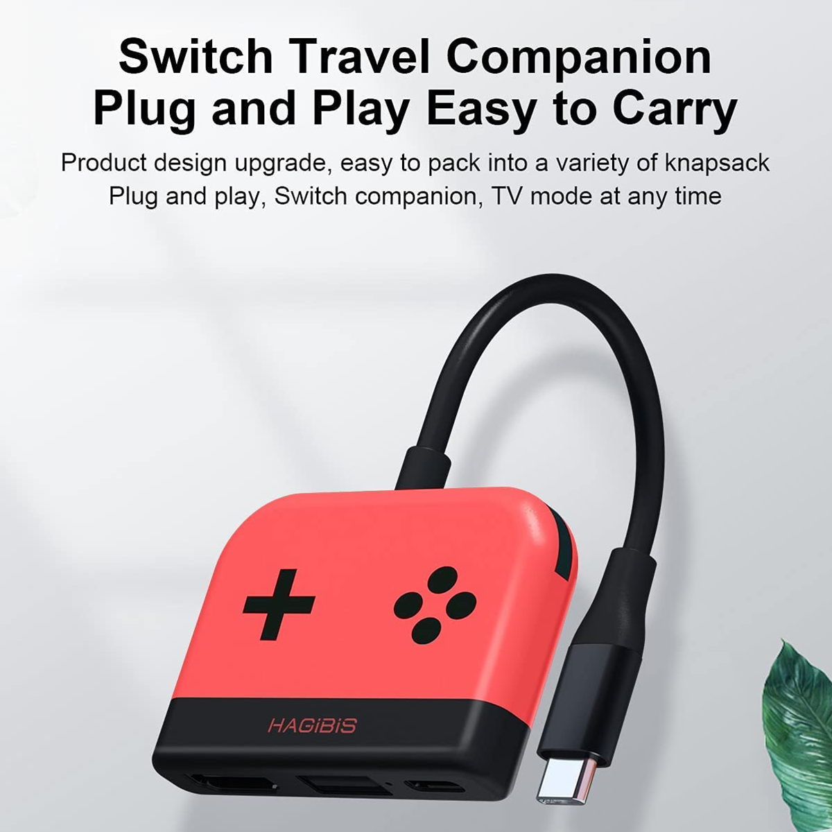Hagibis Switch Dock for Nintendo Switch Portable TV Dock Charging