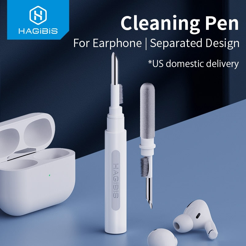 Hagibis-Kit limpiador para Airpods Pro 1 y 2, Herramientas de limpieza para  auriculares, bolígrafo, cepillo, Bluetooth, estuche, Huawei, Samsung MI -  AliExpress